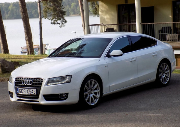 Audi A5 cena 43999 przebieg: 210000, rok produkcji 2011 z Kościerzyna małe 742